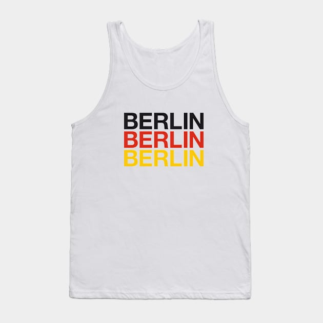 BERLIN, Germany Tank Top by eyesblau